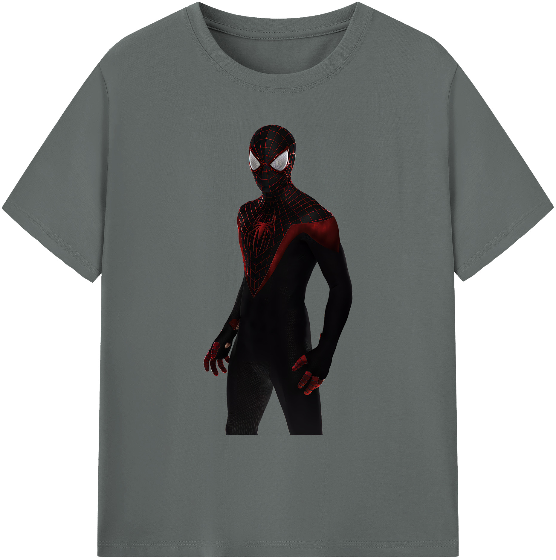 （画像用） Spider Man スパイダーマン 綿100％ メンズ半袖Tシャツ｜肌触りやわらか＆通気性